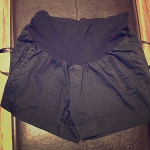 Black Maternity Shorts from Motherhood
